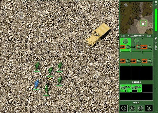 Скриншот из игры Army Men: World War