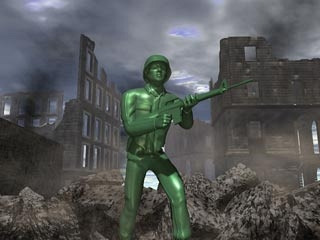 Скриншот из игры Army Men: World War