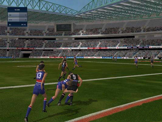 Скриншот из игры AFL Live 2004
