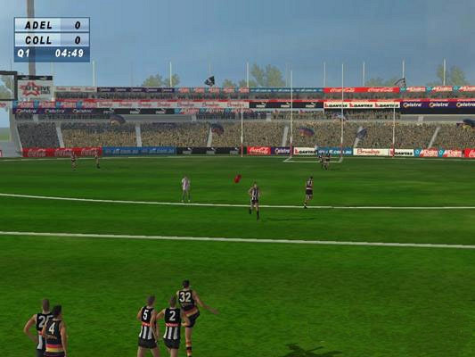 Скриншот из игры AFL Live 2004