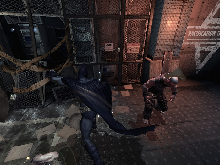 Скриншот из игры Batman: Arkham Asylum