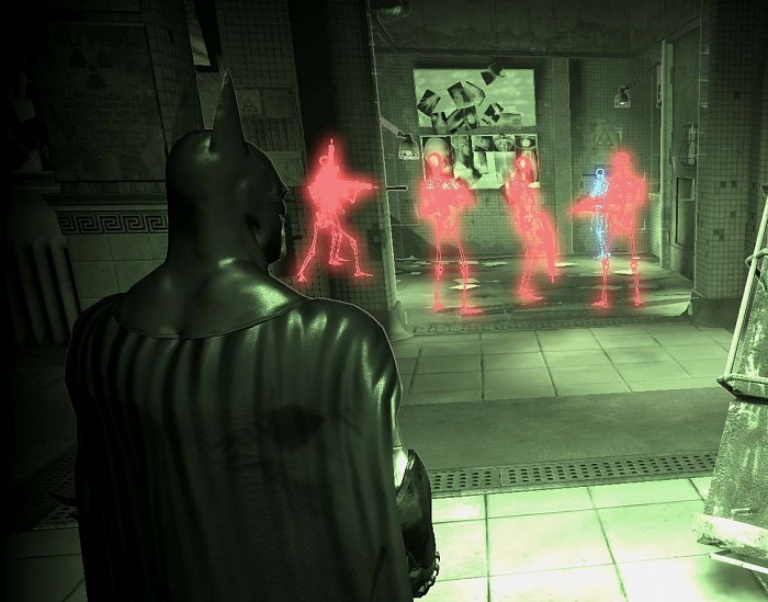 Скриншот из игры Batman: Arkham Asylum