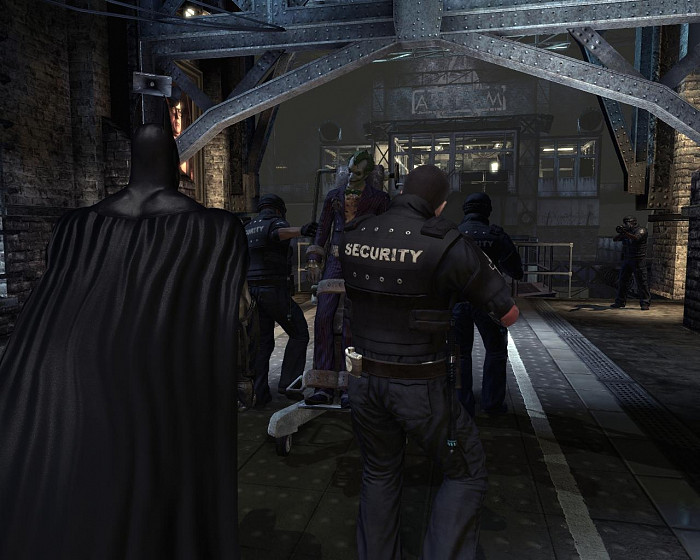 Скриншот из игры Batman: Arkham Asylum