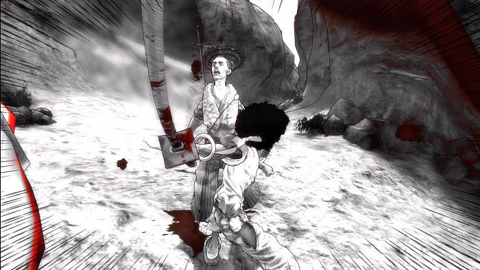 Скриншот из игры Afro Samurai