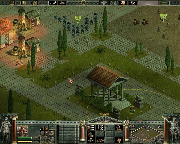 Скриншот из игры Against Rome