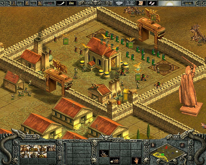 Скриншот из игры Against Rome