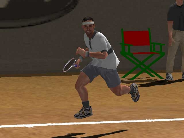 Скриншот из игры Agassi Tennis Generation 2002