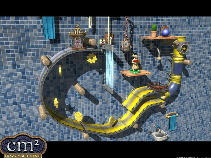 Скриншот из игры Crazy Machines 2: Back to the Shop