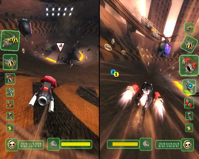 Скриншот из игры Crazy Frog Racer