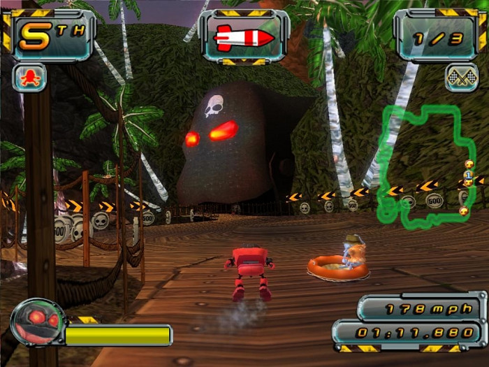 Скриншот из игры Crazy Frog Racer 2