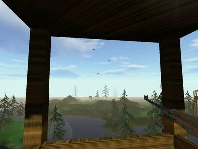 Скриншот из игры Crazy Duck Hunter