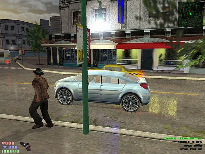 Скриншот из игры Crazy Drive Away