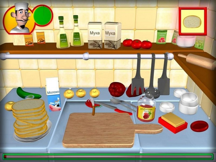 Скриншот из игры Crazy Cooking