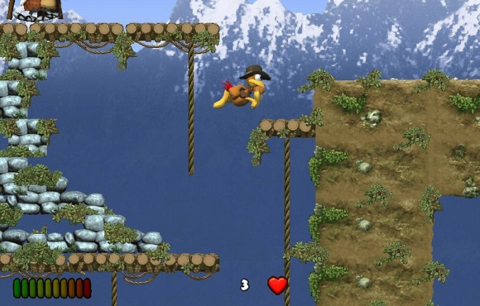 Скриншот из игры Crazy Chicken: Heart of Tibet