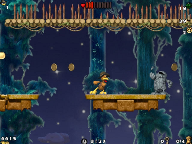 Скриншот из игры Crazy Chicken: Atlantis