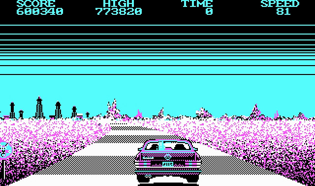 Скриншот из игры Crazy Cars