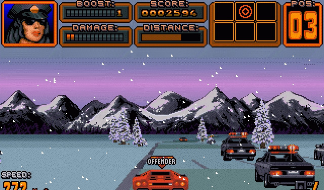 Скриншот из игры Crazy Cars 3
