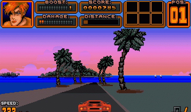 Скриншот из игры Crazy Cars 3