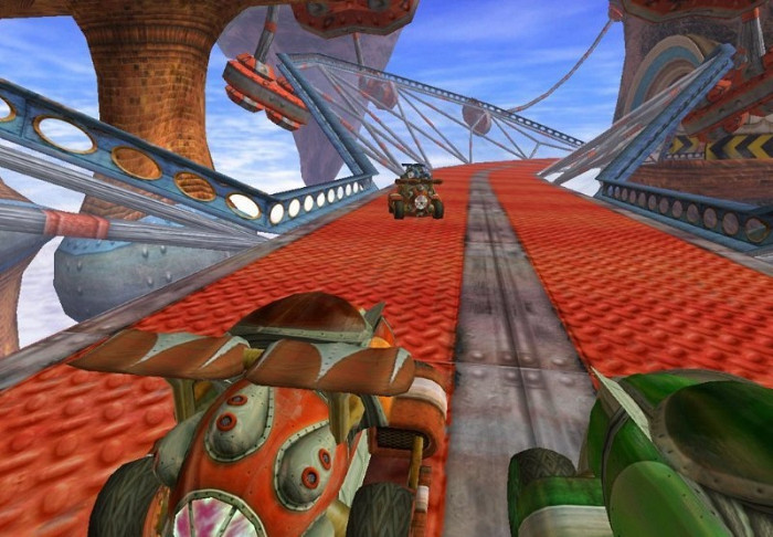 Скриншот из игры Crazy Car Championship