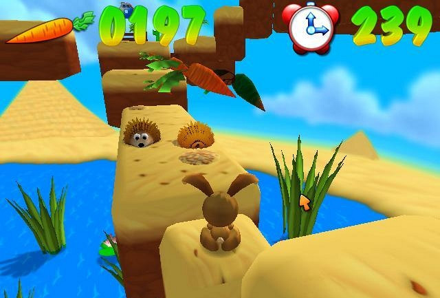 Скриншот из игры Crazy Bunny