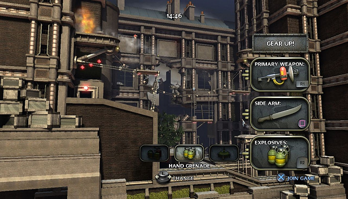 Скриншот из игры Crash Commando