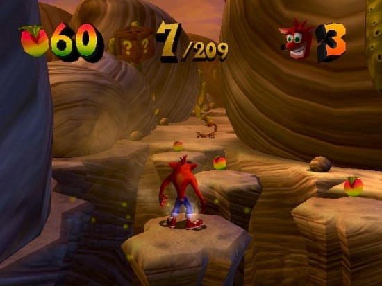 Скриншот из игры Crash Bandicoot: The Wrath of Cortex