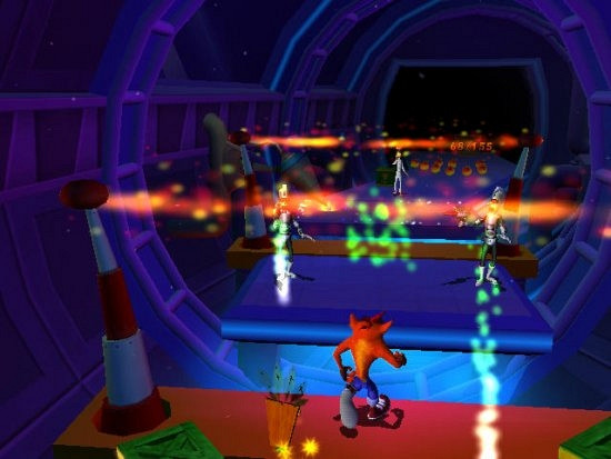 Скриншот из игры Crash Bandicoot: The Wrath of Cortex
