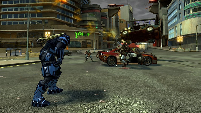 Скриншот из игры Crackdown 2
