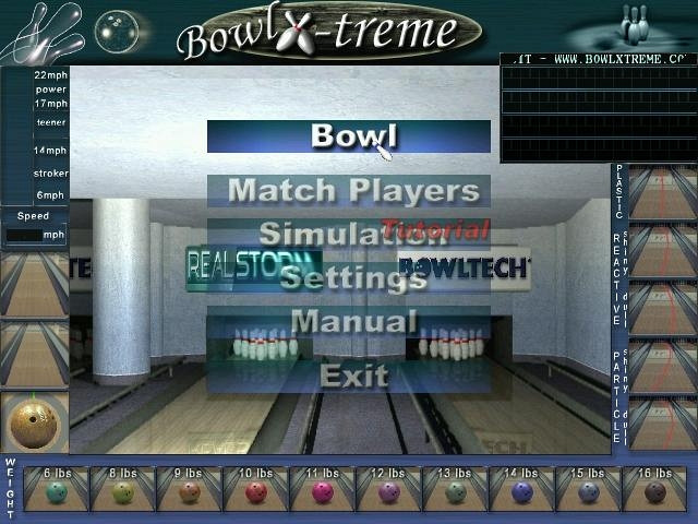 Скриншот из игры Bowl X-Treme