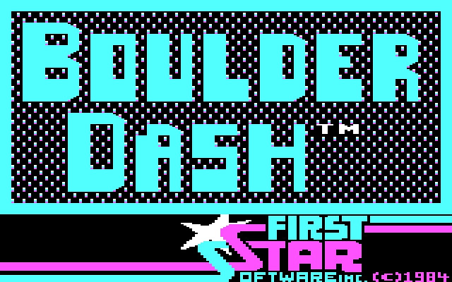Скриншот из игры Boulder Dash
