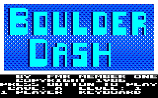 Скриншот из игры Boulder Dash