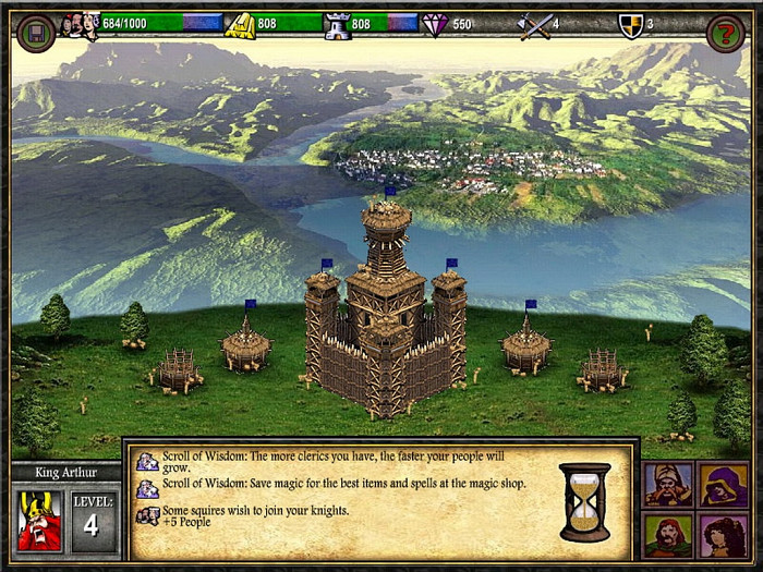 Скриншот из игры Age of Castles