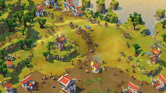 Скриншот из игры Age of Empires Online