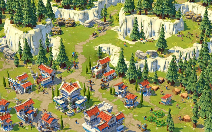 Скриншот из игры Age of Empires Online