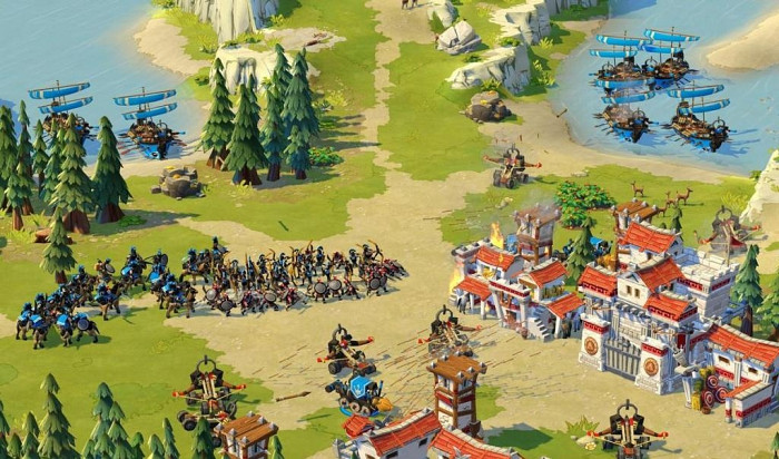 Скриншот из игры Age of Empires Online