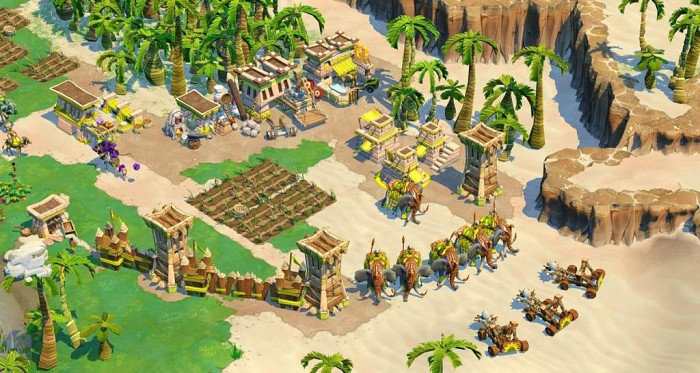 Скриншот из игры Age of Empires Online