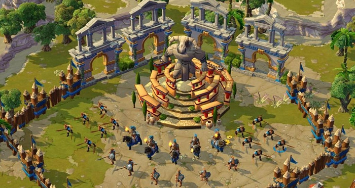 Скриншот из игры Age of Empires Online