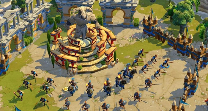 Скриншот из игры Age of Empires Online