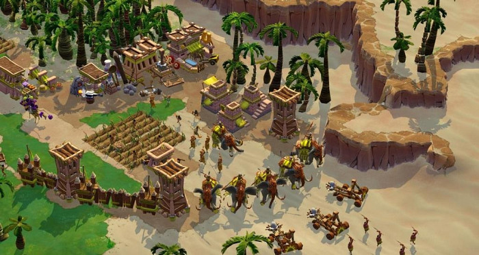 Скриншот из игры Age of Empires Online