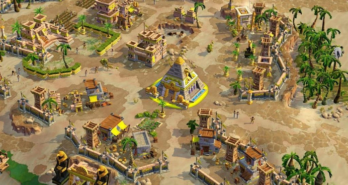 Скриншот из игры Age of Empires Online