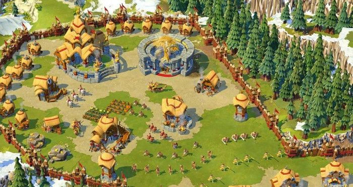 Скриншот из игры Age of Empires Online