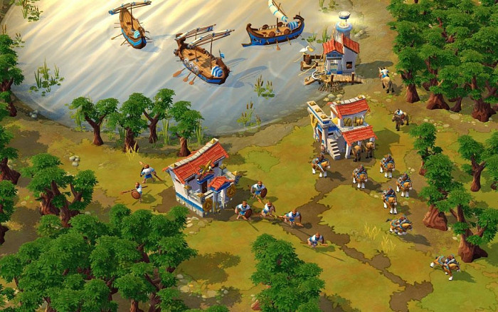 Скриншот из игры Age of Empires Online