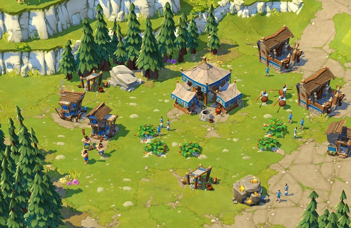 Скриншот из игры Age of Empires Online