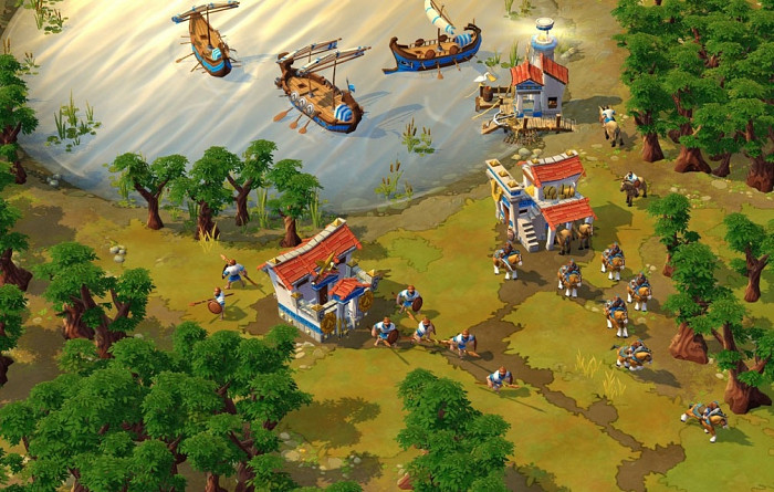 Скриншот из игры Age of Empires Online