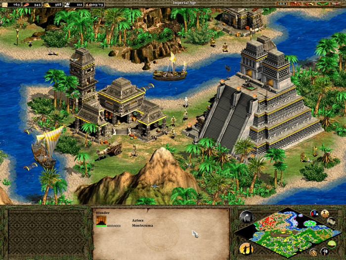 Скриншот из игры Age of Empires 2: The Conquerors
