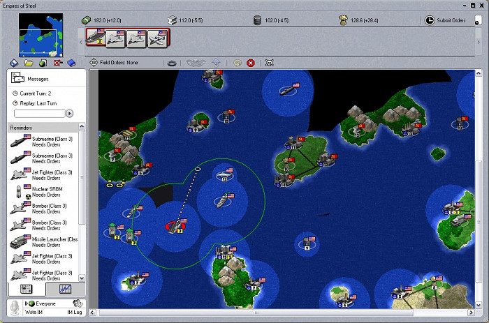 Скриншот из игры Empires of Steel