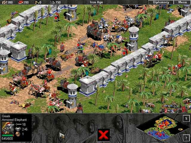 Скриншот из игры Age of Empires: The Rise of Rome