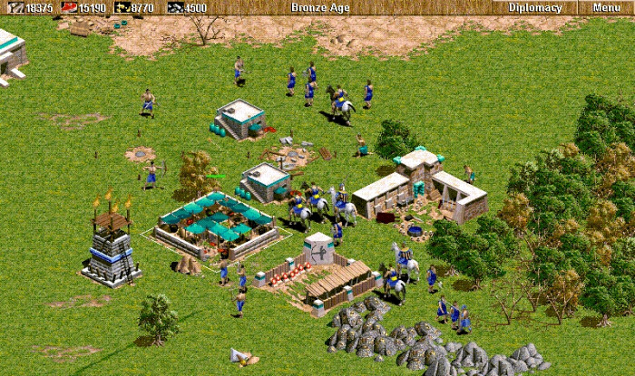 Скриншот из игры Age Of Empires
