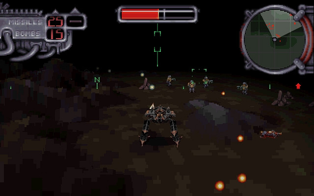 Скриншот из игры Amok
