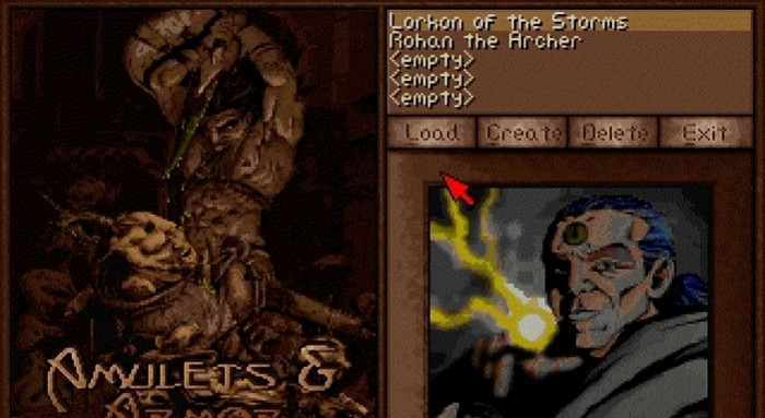 Скриншот из игры Amulets & Armor